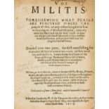 Marcelline (George) Vox Militis: foreshewing what Perils are Procured where the people of this, or …