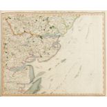 Britain.- Cary (John) Cary's Improved Map of England and Wales, hand-coloured maps, 1832.