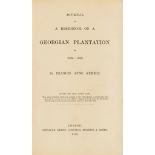 America.- Kemble (Frances Anne) Journal of a Residence on a Georgian Plantation in 1838-1839, …