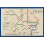 Australia.- Harry Beck London Underground variant.- Commissioner for Railways (New South Wales) …