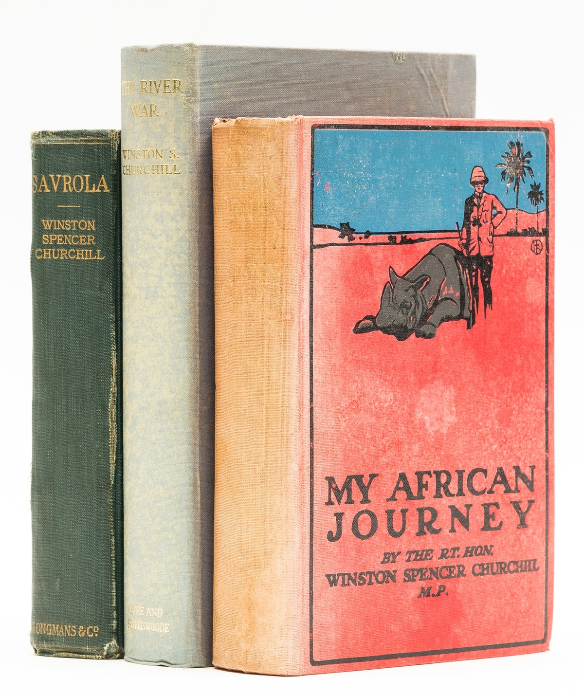 Africa.- Churchill (Winston S.) My African Journey, first edition in book form, 1908; and others …