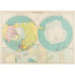 Polar.- Collection of 32 maps of the polar regions, engravings and lithographs, mainly 19th …