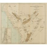 Middle East.- Doughty (Charles M.) A Map of North Western Arabia and Negd, 1884.