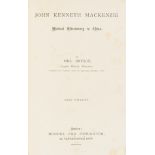 China.- Bryson (Mary Isabella) John Kenneth Mackenzie: Medical Missionary to China, first edition, …