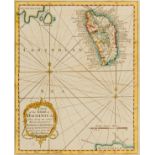 West Indies.- Collection of 29 West Indian views and maps, 18th and 19th century (29)