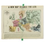 Europe.- Hadol (Paul) A New Map Designed for 1870 [or] Carte Drolatique D'Europe Pour 1870 Dressee …