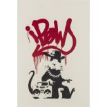 Banksy (b.1974) Gangsta Rat