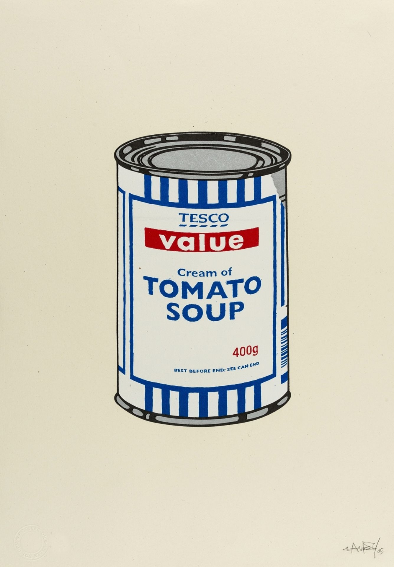 Banksy (b.1974) Soup Can (Original) (Signed AP)