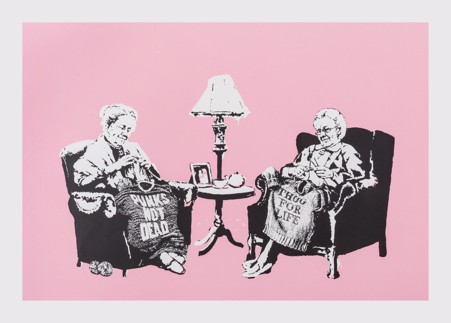 Banksy (b.1974) Grannies