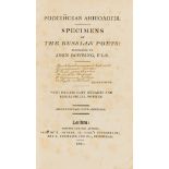 Russian Poetry.- Bowring (John, translator) Rossijskaya antologiya. Specimens of the Russian …