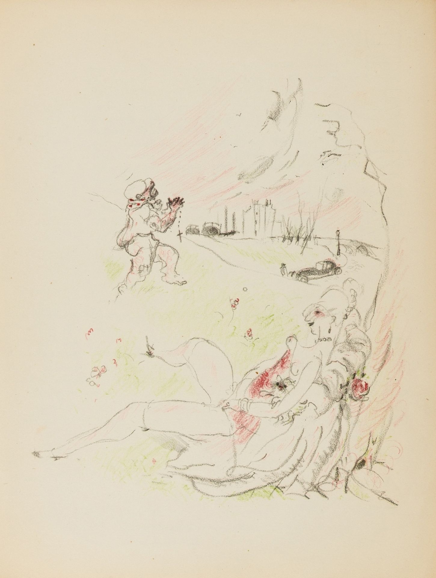 Inscribed to the binder Paul Bonet.- Vertès (Marcel, illustrator).- Hesse (Raymond) L'Age d'or, …