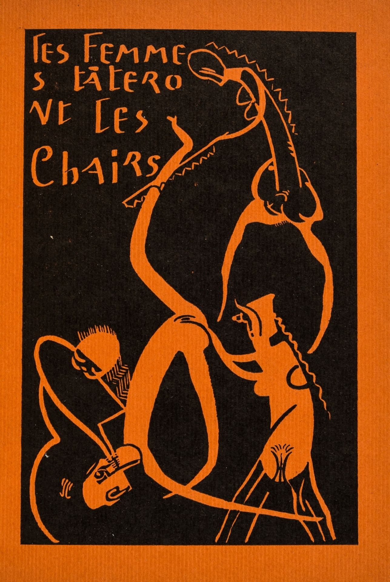 Renéville (Rolland de) Les Ténèbres peintes, one of 37 copies on Hollande, Paris, Éditions d'art …