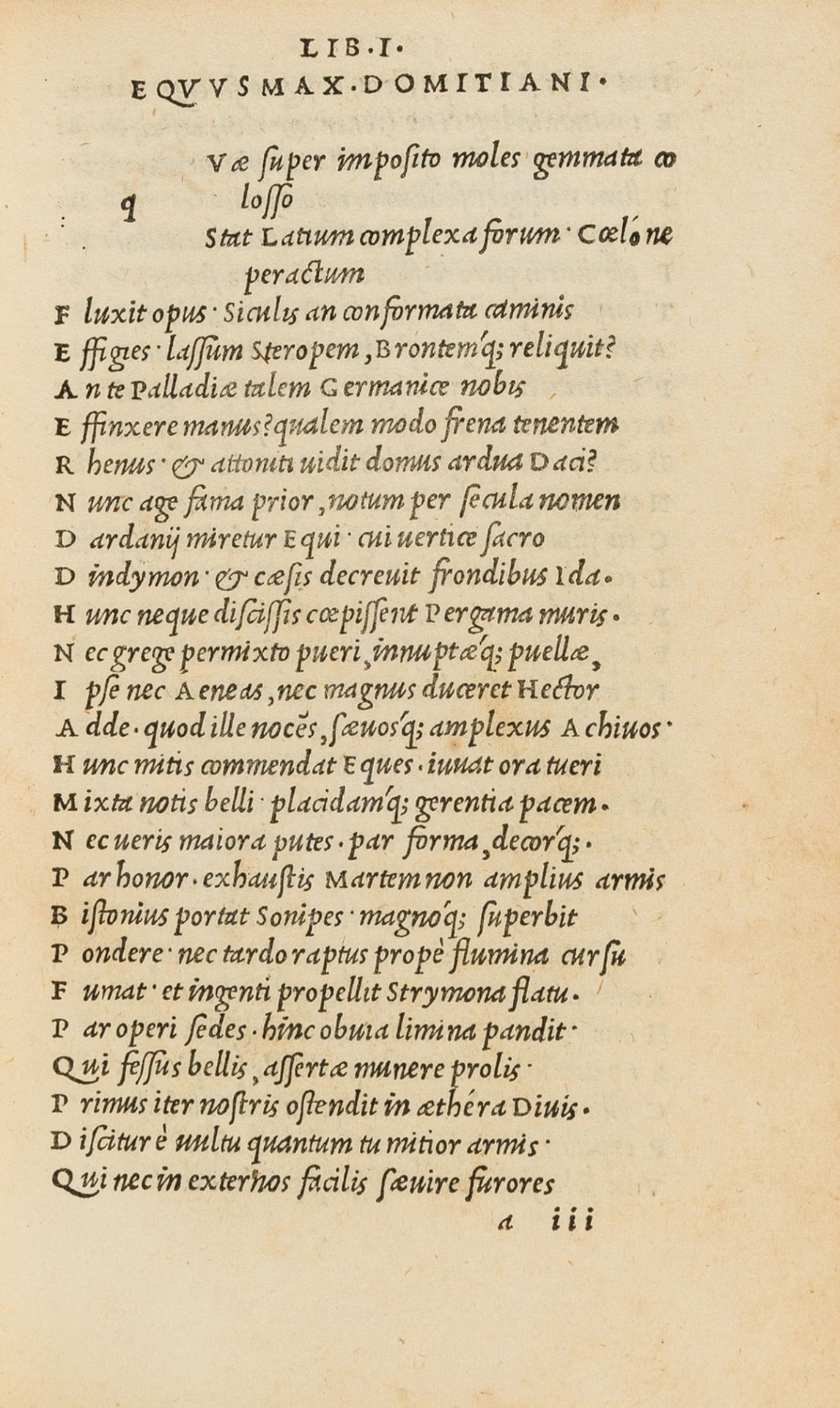 Aldus.- Statius (Publius Papinius) Statii Sylvarum Libri quinque Thebaidos libri duodecim … - Image 2 of 2