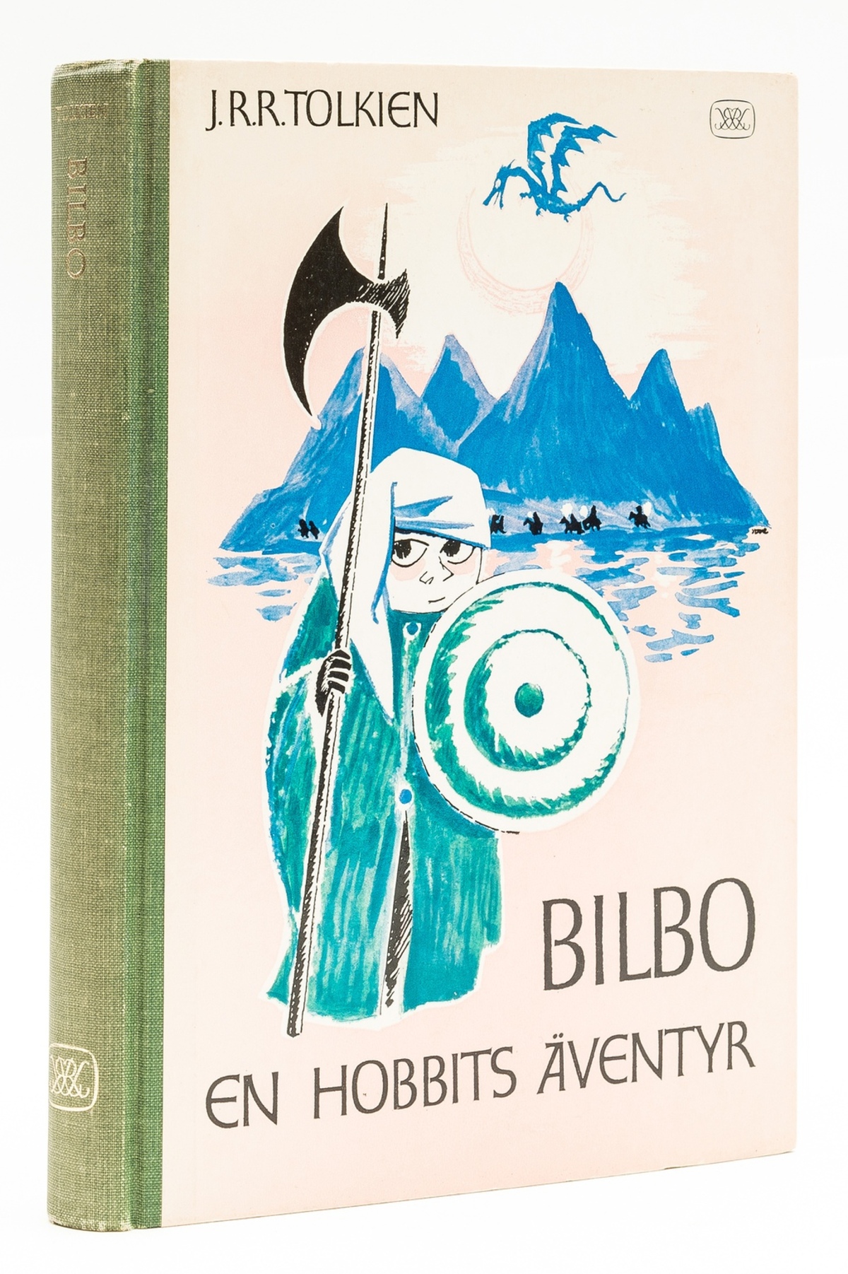 Tolkien (J.R.R.) Bilbo en Hobbits Äventyr, first Tove Jansson-illustrated edition, illustrations …