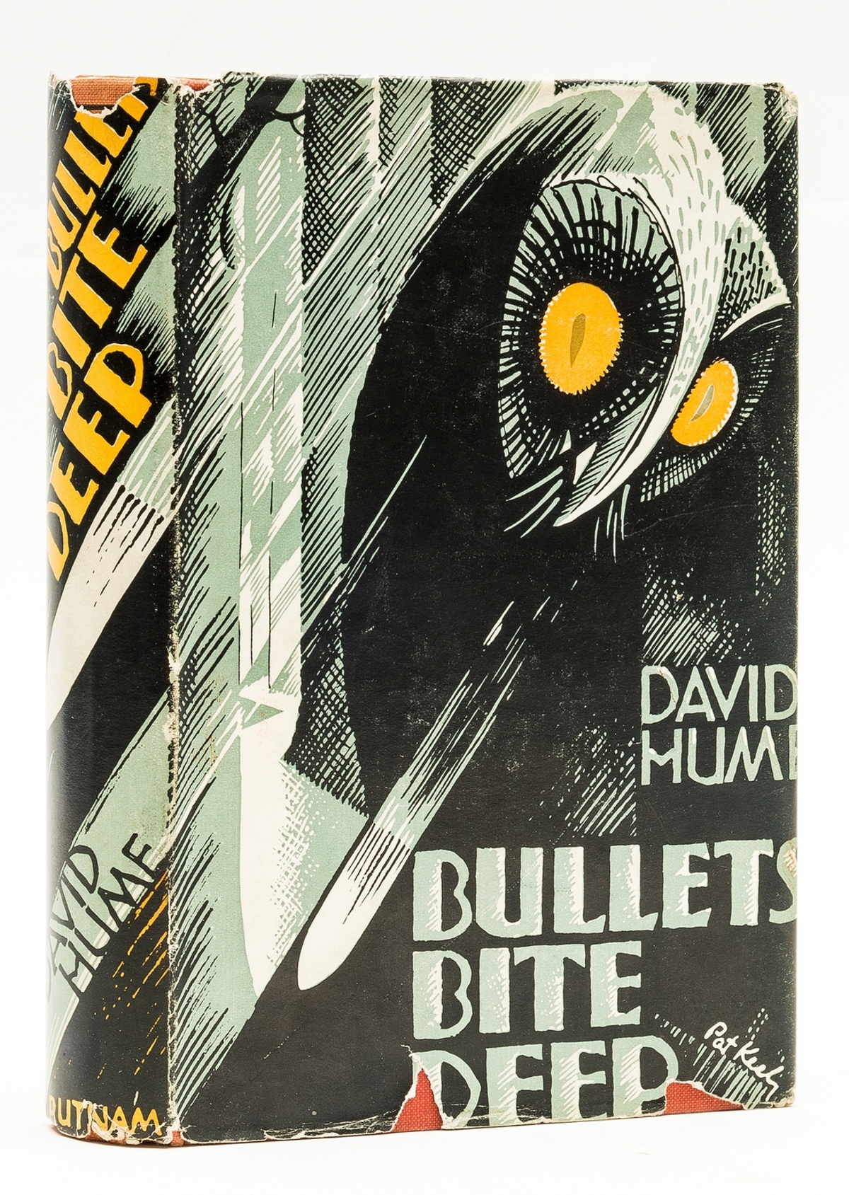 [Turner (John Victor)] "David Hume". Bullets Bite Deep, first edition, 1932.