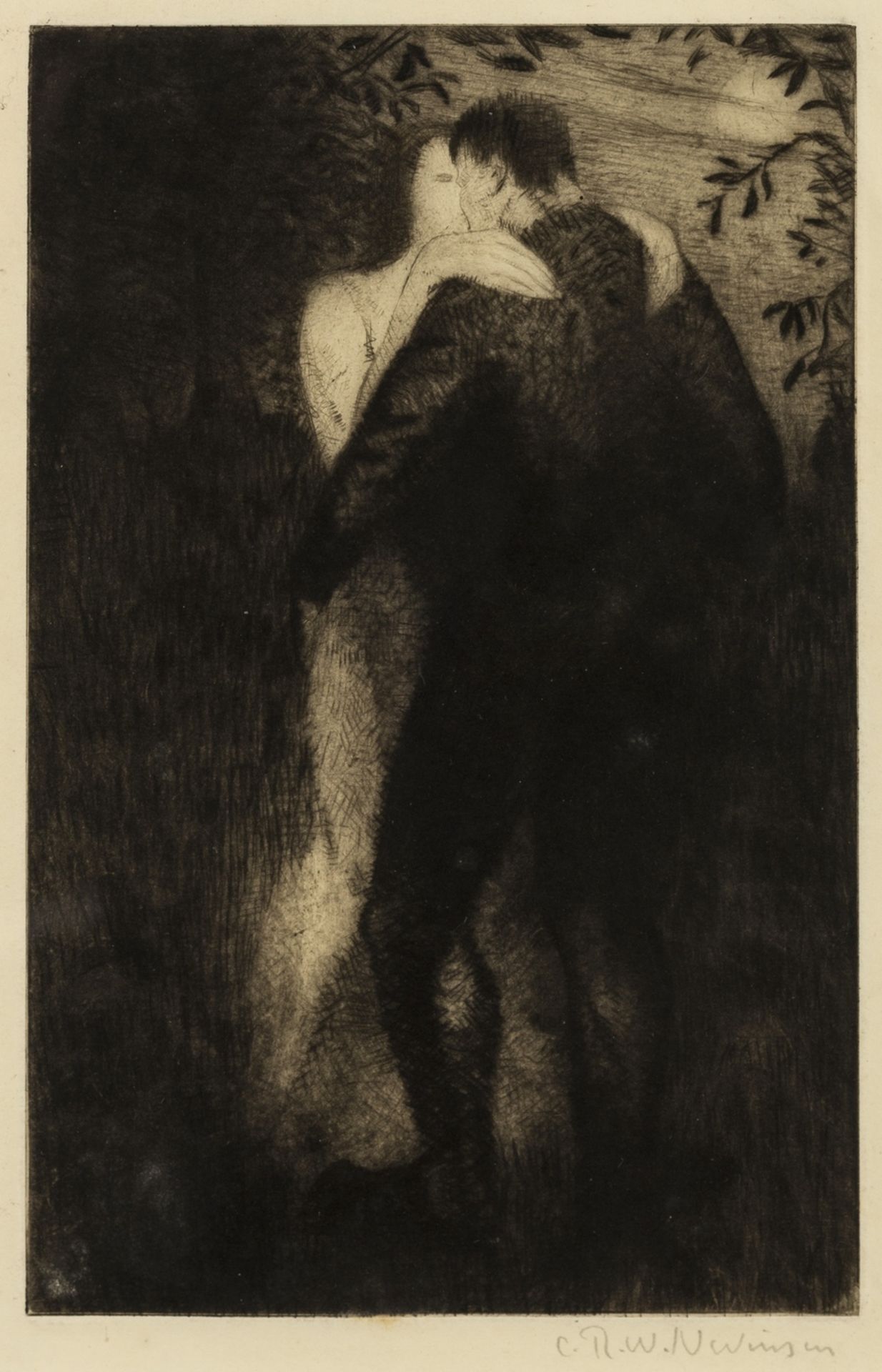 Christopher Richard Wynne Nevinson (1889-1946) Lovers (Black 62)