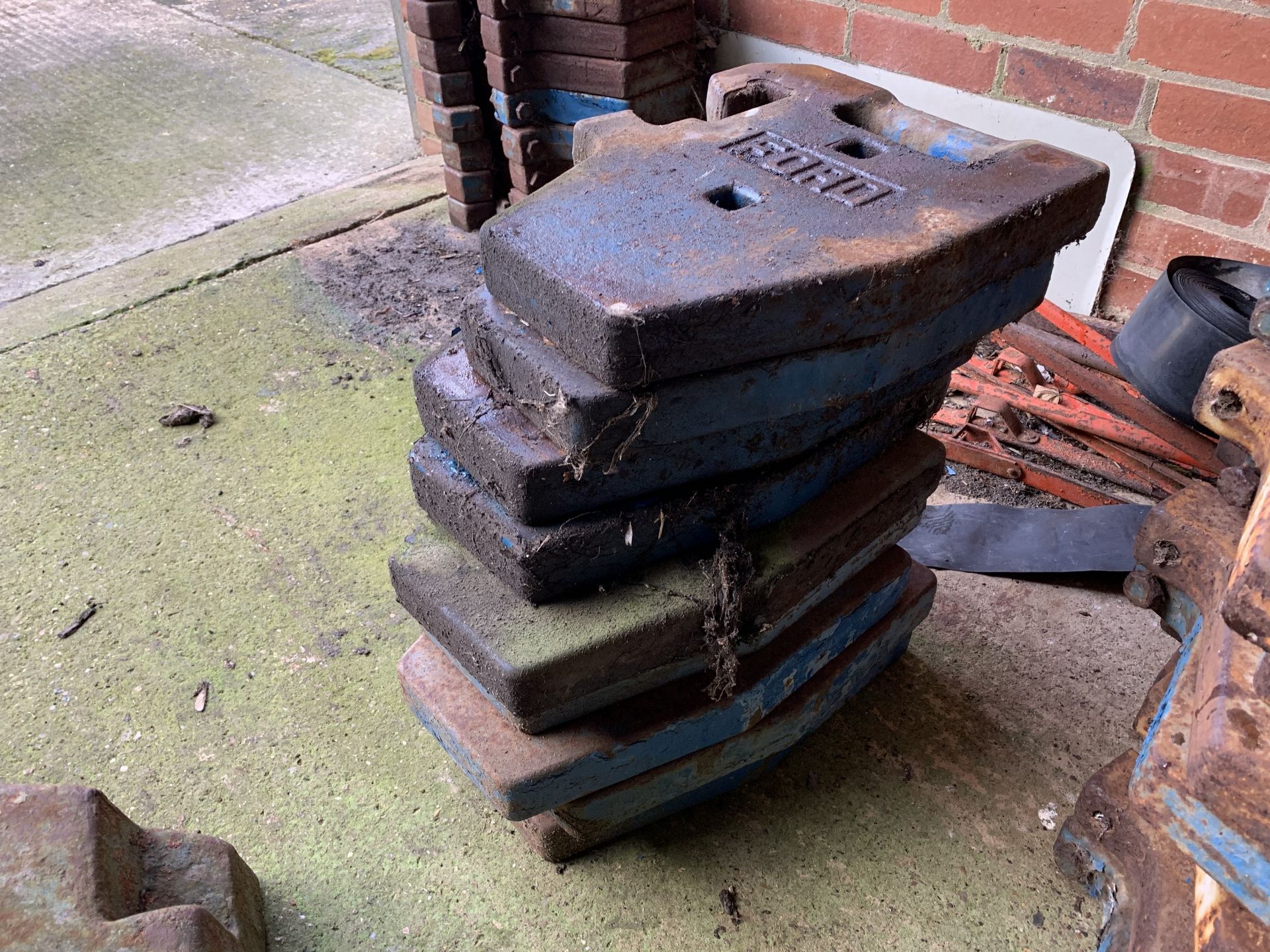 9 Ford wafer weights