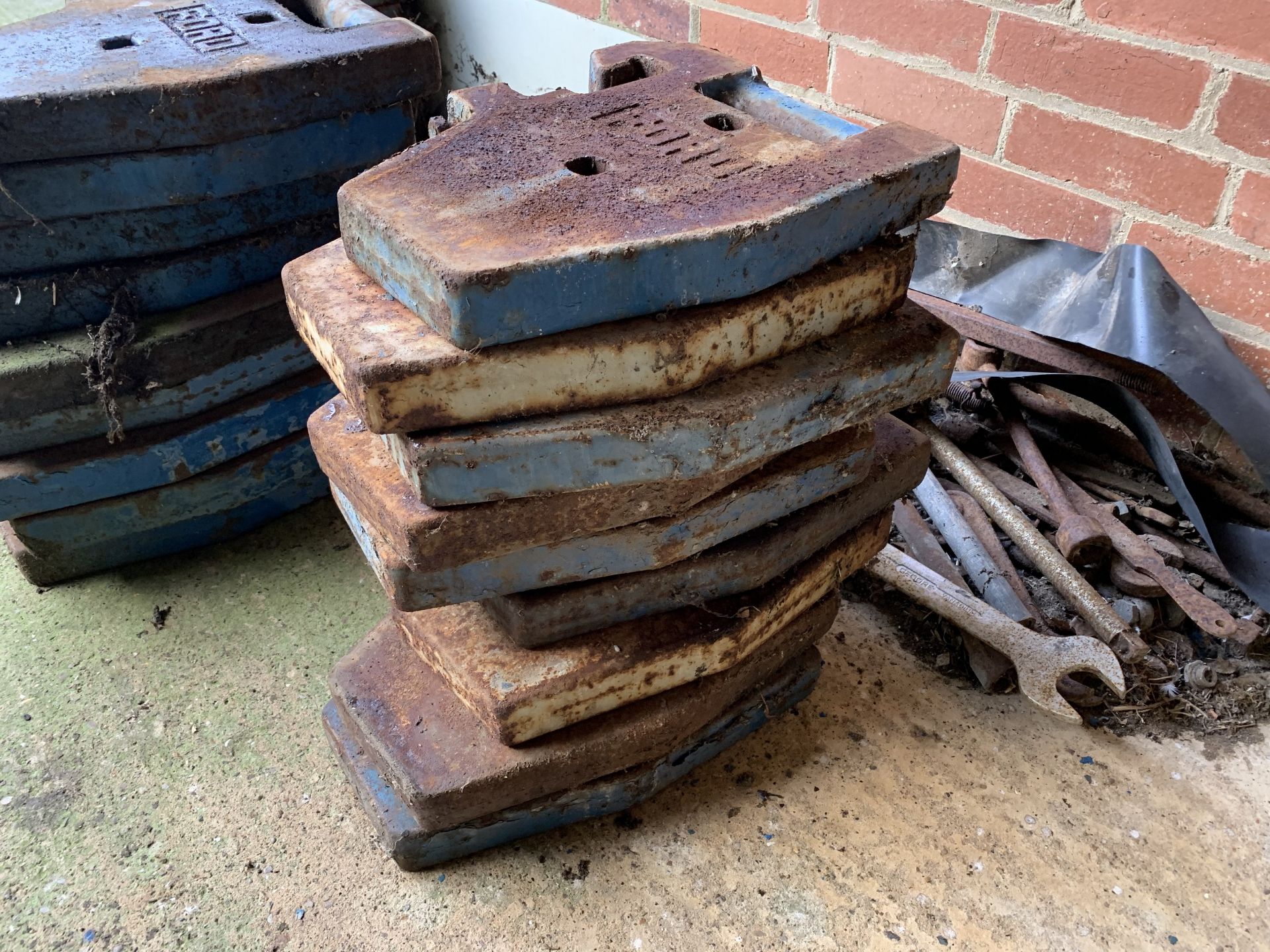 9 Ford wafer weights