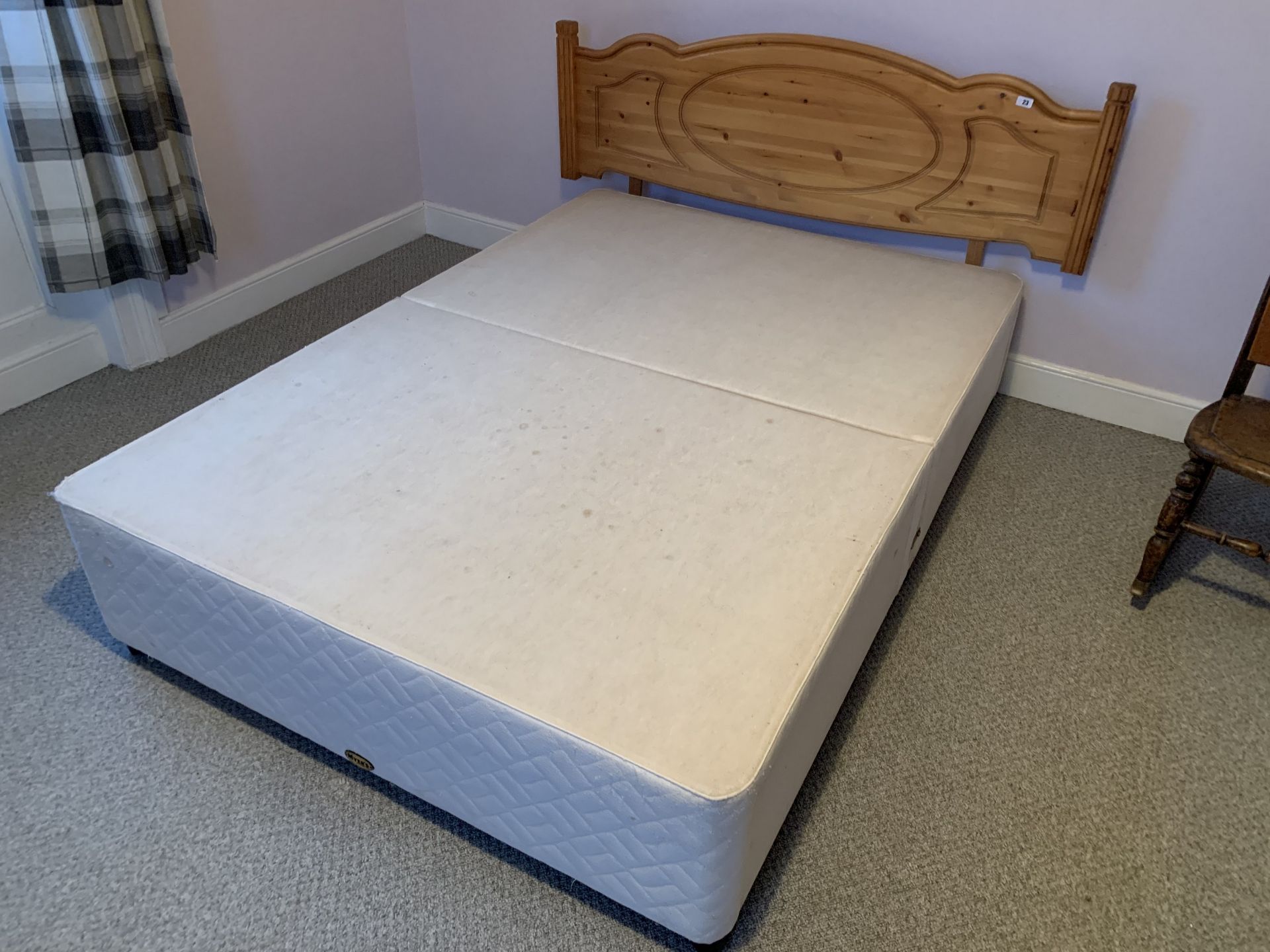 Double divan bed NO VAT