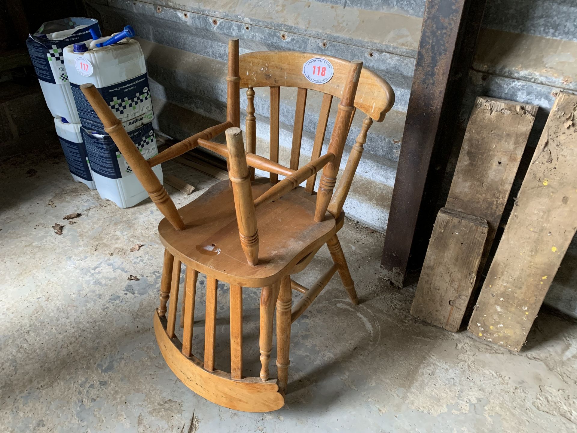 2 kitchen chairs