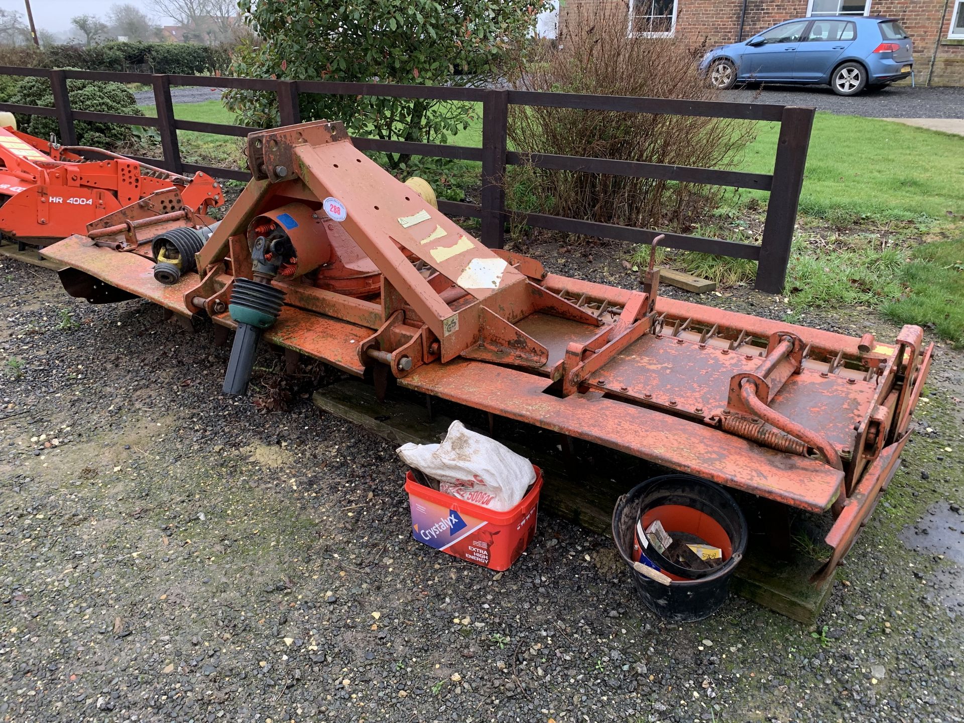 1989 Kuhn 3.5m power harrow