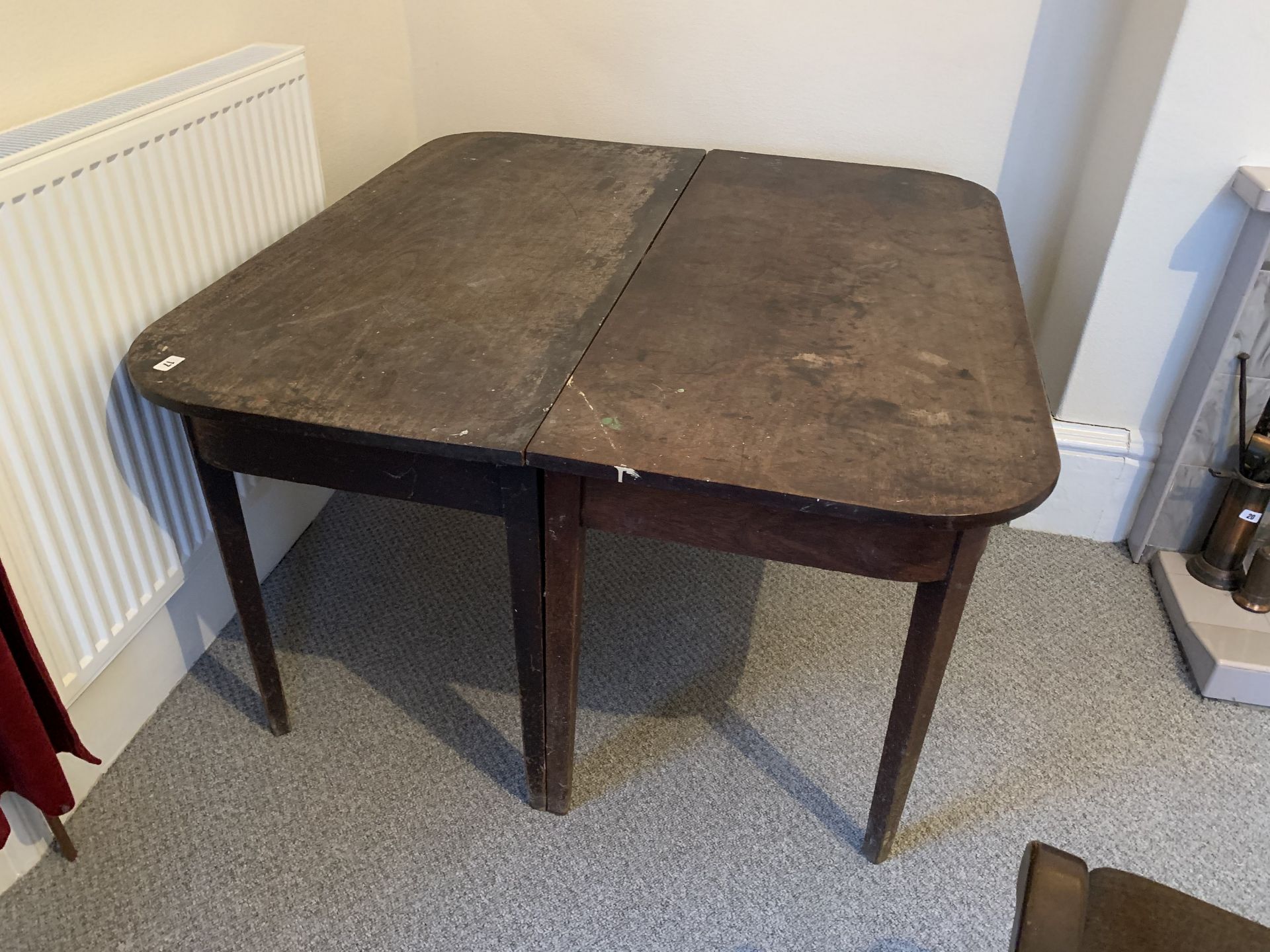 2 sided table NO VAT