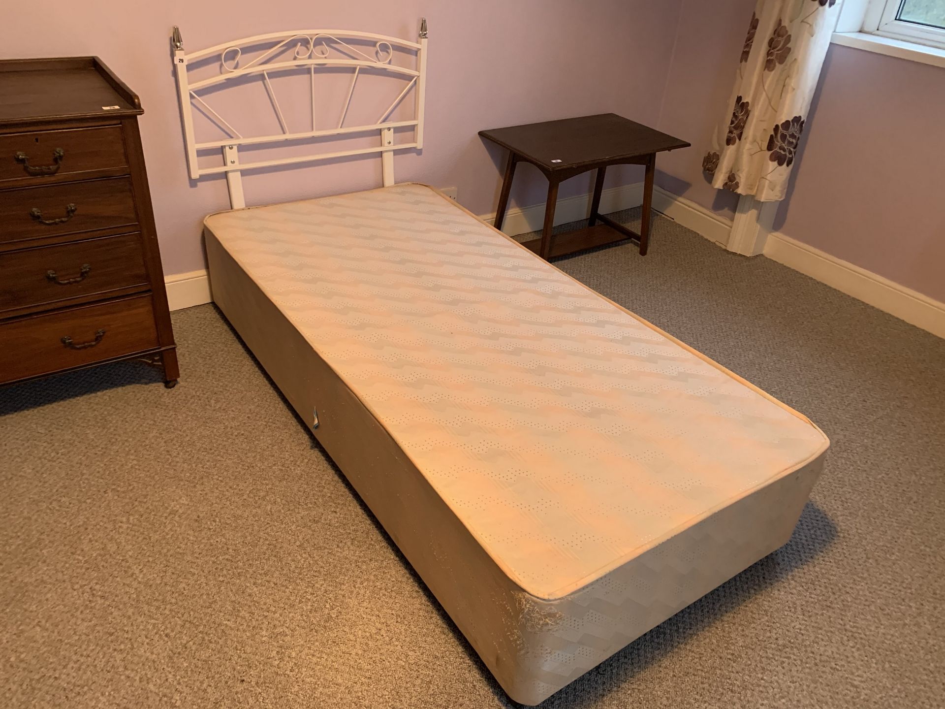 Single divan bed NO VAT