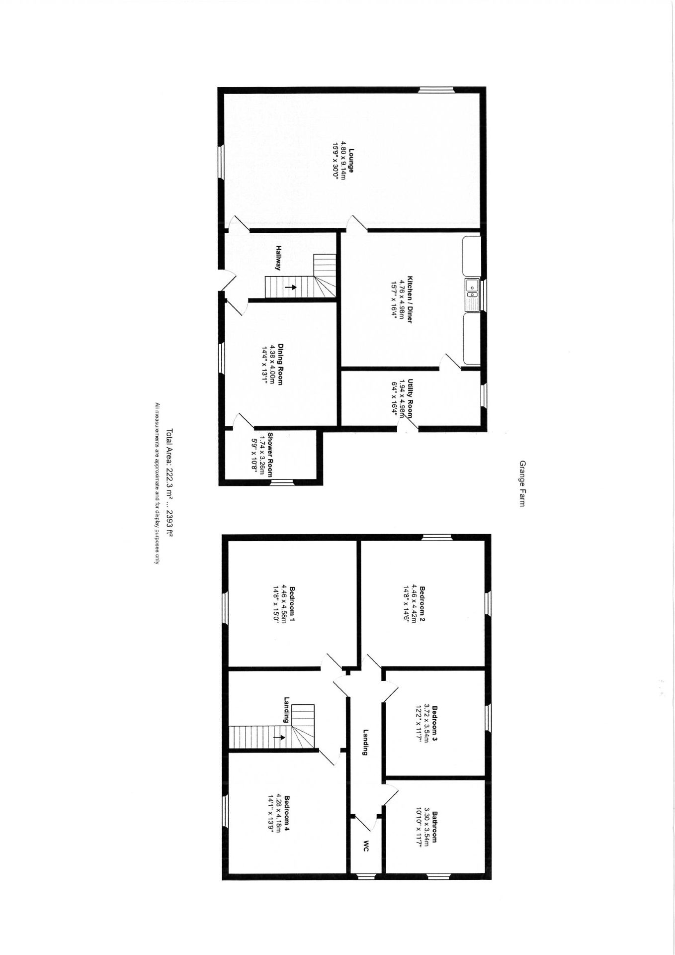 Grange Farm, Humber Lane, Welwick, Hull, HU12 0SA. Farmhouse sat in 3.77ac Grass Paddock. - Image 26 of 33