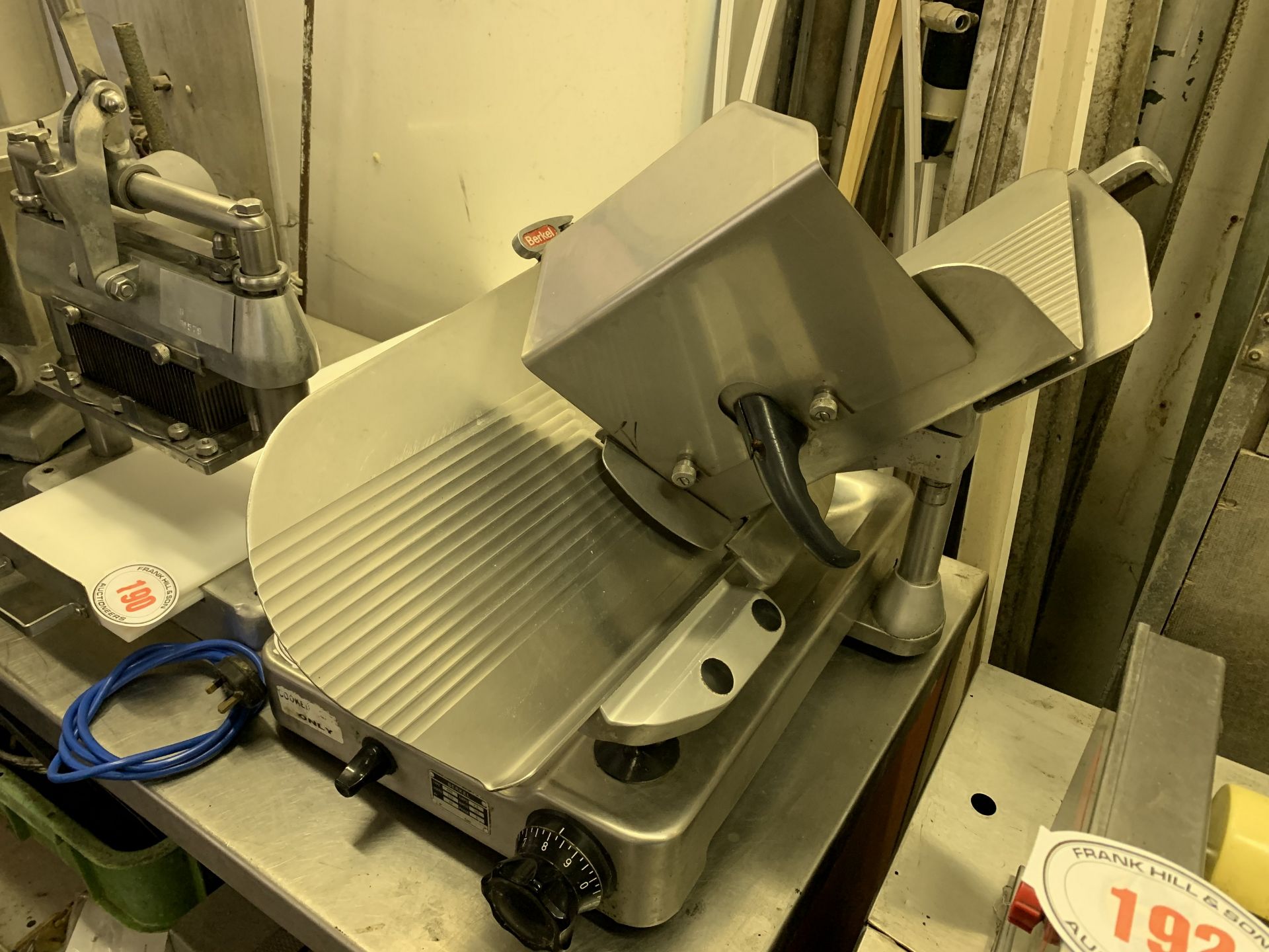 Berkel cooked meat slicer, 12" blade, SITUATED AT ROOS, HU12, VIEWING BY APPOINTMENT ONLY - Image 3 of 3