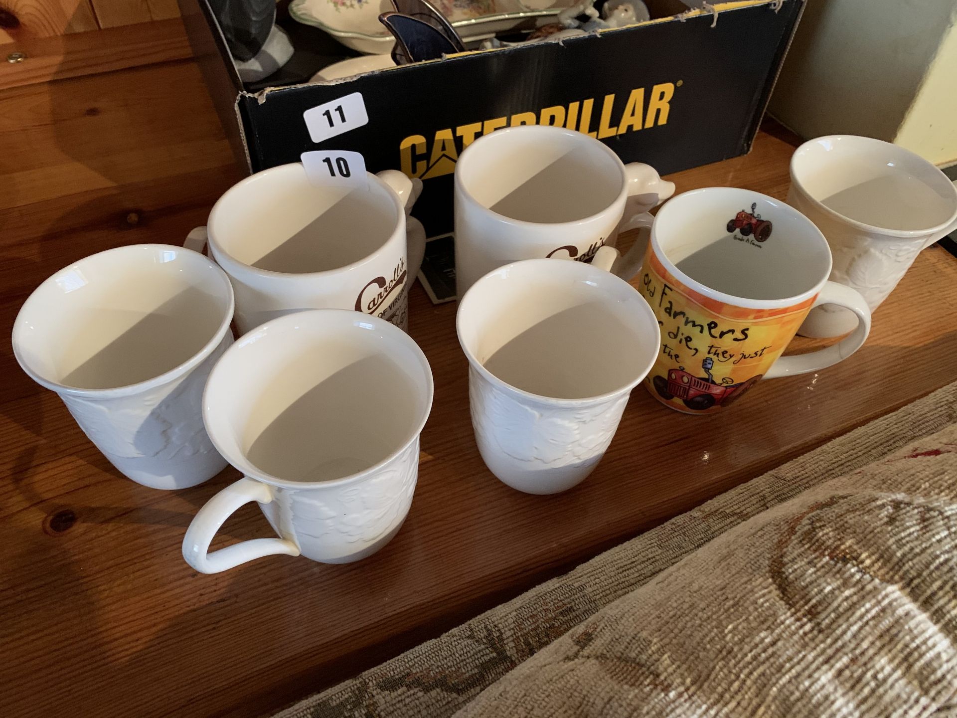 7 miscellaneous mugs