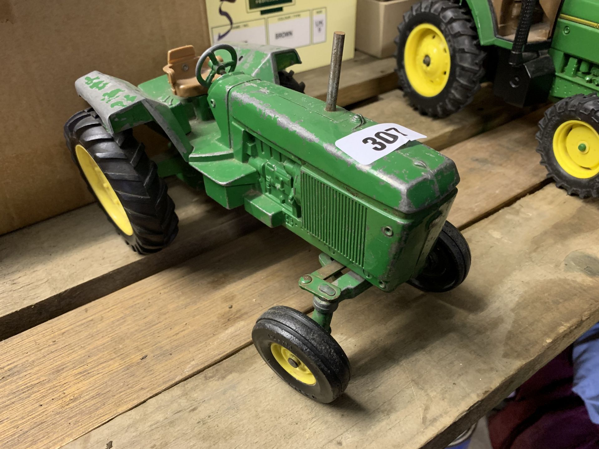 Model John Deere tractor