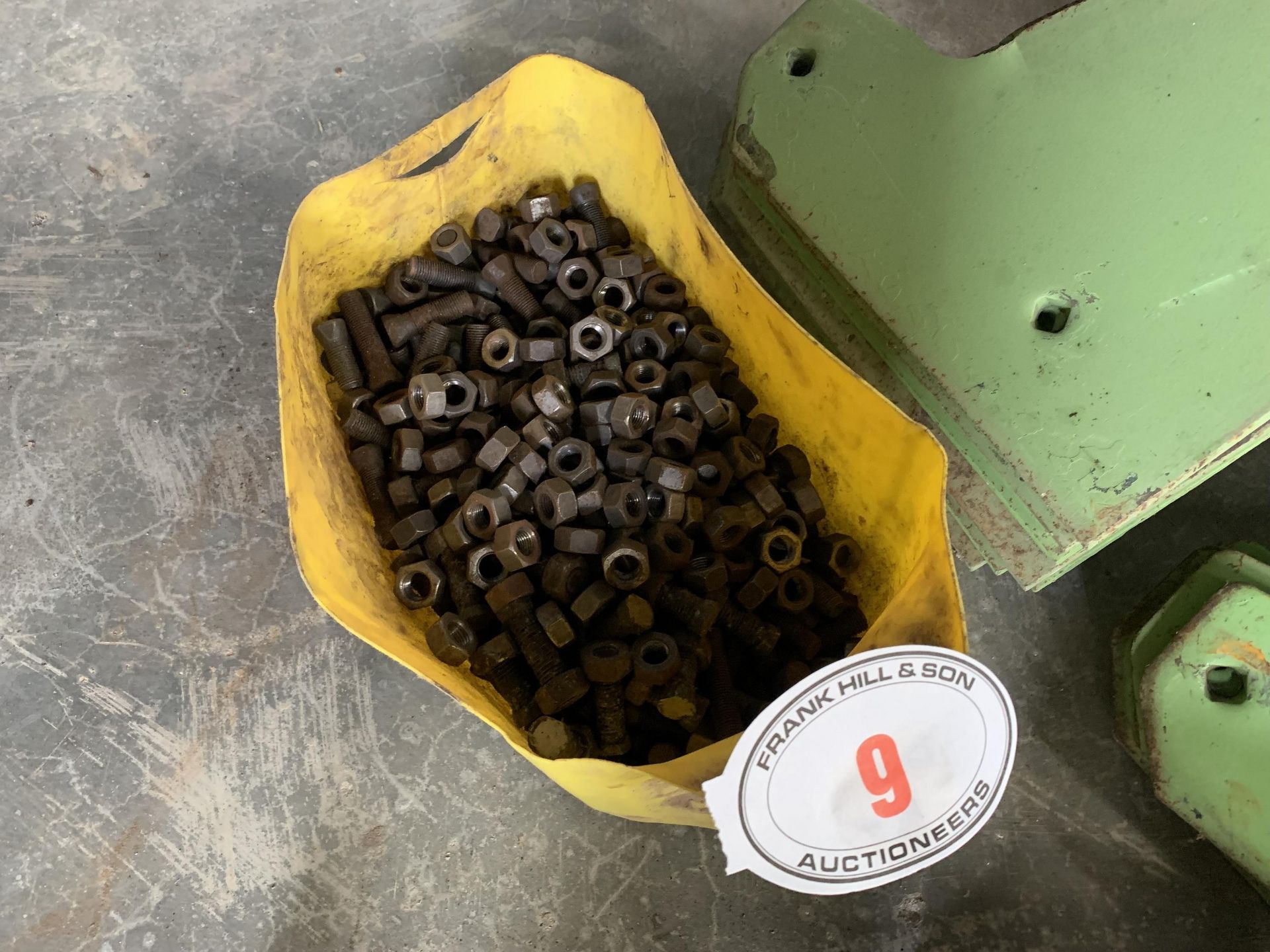 Tub of Dowdeswell nuts & bolts