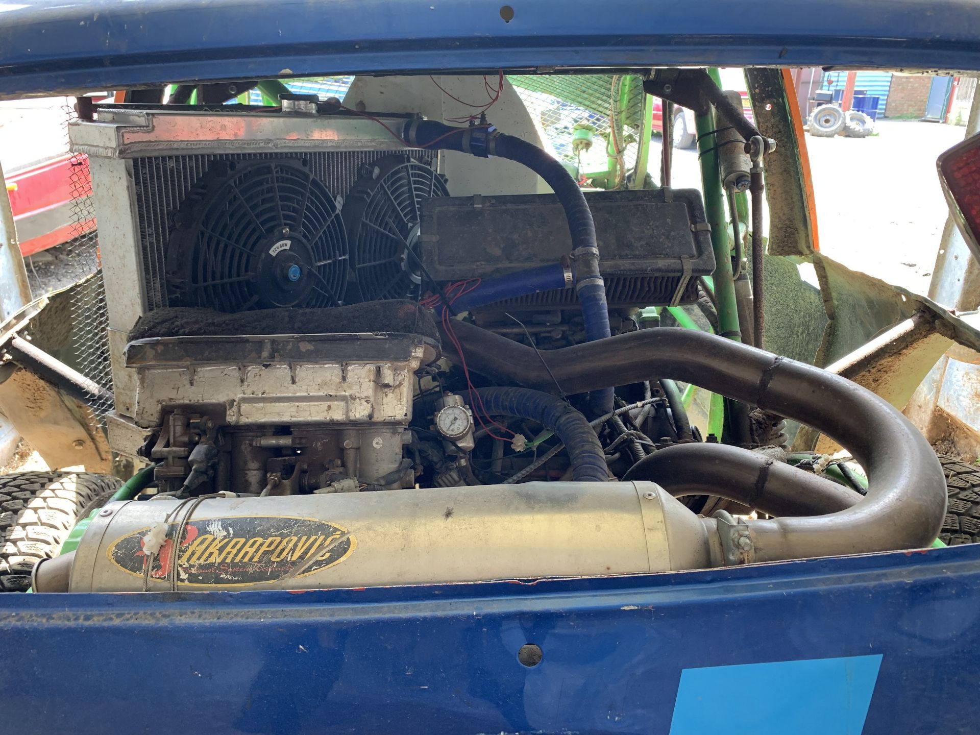 Class 7 Autograss car, tagged cage - Image 2 of 3