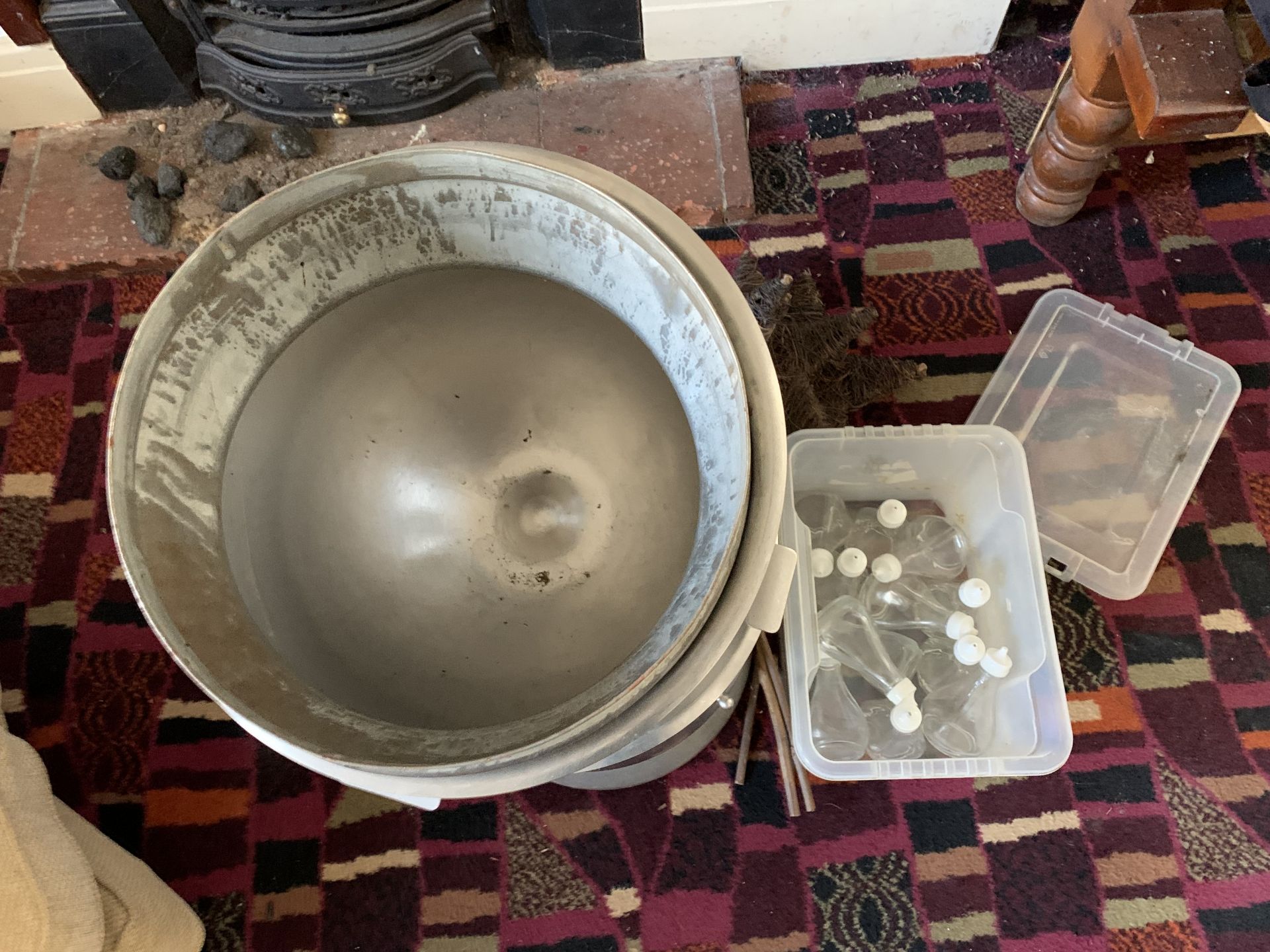 3 large stainless bowls