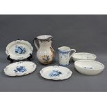 Collection of IMA Ceramiche Artische pottery to include plates, bowls and a jug etc (a lot)