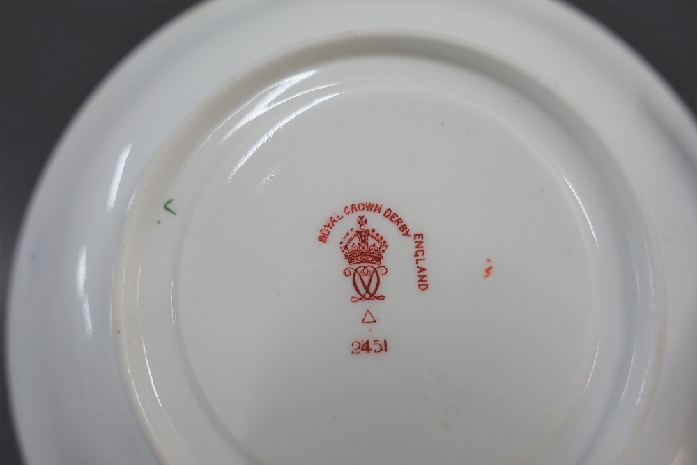 Royal Crown Derby Imari 24541 pattern cabinet cup and saucer (2) - Image 3 of 3