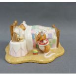 Royal Doulton Brambly Hedge figure group 'Happy birthday Wilfred' No.1064 / 3000, 16cm long