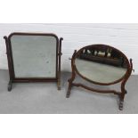 Two dressing table mirrors, (2) 51 x 48cm