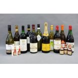 Wines to include Chateaux Lacroix, etc and a bottle of Veuve Clicquot champagne (11)