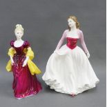 Royal Doulton figures Loretta, HN2377 and Happy Anniversary HN4606, (2)