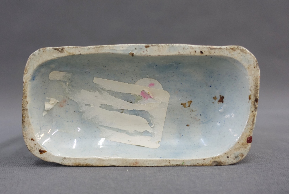 19th century pearlware Return From Egypt figure group, 19cm long, (a/) - Image 3 of 3