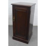 Mahogany pot cupboard, 76 x 37cm