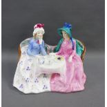 Royal Doulton 'Afternoon Tea' figure, HN1747, 15cm high