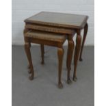 Nest of three tables, (3) 56 x 56cm