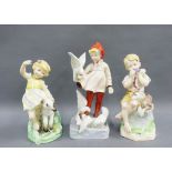 A collection of Royal Worcester figures, modelled by F.G Doughty, to include April, June and