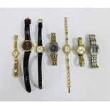 A collection of lady's wrist watches to include Rotary, Pulsar and Lorus etc (7)