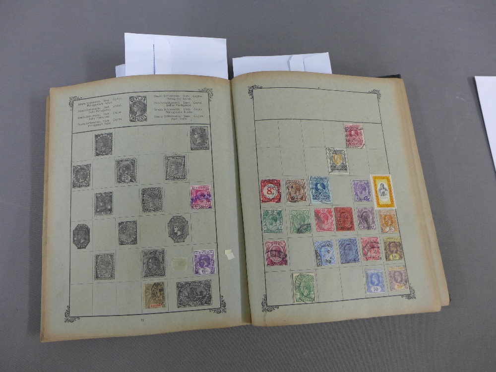 Collection of stamps in a single pre printed album, many loose stamps contained within envelopes, (a - Image 3 of 4