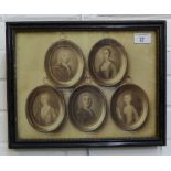 Middleton's of Seton, Aberdeen Family Tree, framed print, in a glazed Hogarth frame, 37 x 29cm