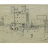Alexander Graham Munro, RSW (1903 - 1985) Animeter - North Africa, Drawing on paper, framed under