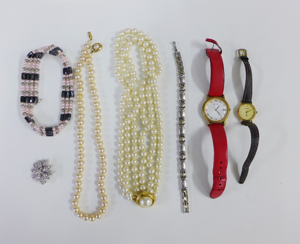 Costume jewellery to include wristwatches and faux pearls, etc (a lot) - Image 3 of 4